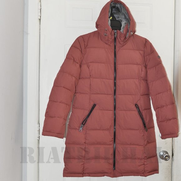 PINK NWT Andrew Marc Ladies’ Long Stretch Parka - Picture 4 of 15